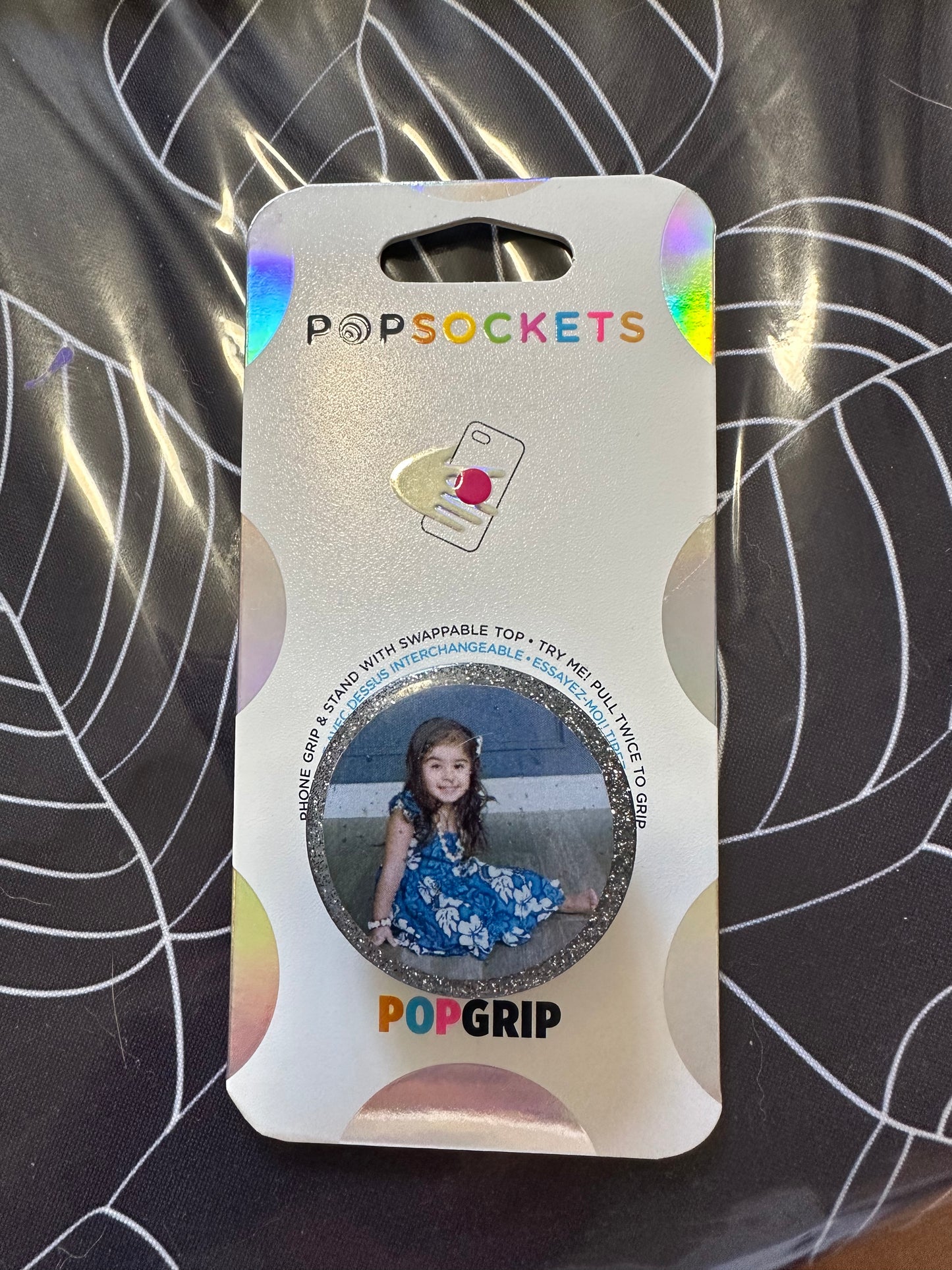 Circle Photo Phone Grips