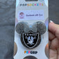 Raiders Mouse Phone Grip-Black