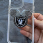 Raiders Mouse Phone Grip-Black