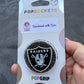 Raiders Logo circle Phone Grip