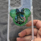 We don’t talk about Bruno mouse w/Bow Shaker Phone Grip-Green