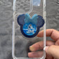 Olaf Mouse w/bow Shaker Phone Grip-Dark Blue