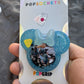 Ratatouille Mouse w/bow Shaker Phone Grip- Blue