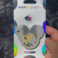 VGK Mouse w/bow Shaker Phone Grip- Rainbow
