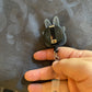 Totoro Shaker Badge Reel- Dark grey