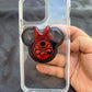 Hydra Mouse w/bow Shaker Phone Grip-Black