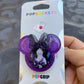 Ursula Mouse w/bow Shaker Phone Grip-Purple