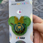 Loki Mouse w/bow Shaker Phone Grip-Green