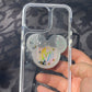 VGK Mouse w/bow Shaker Phone Grip- Rainbow