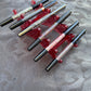 Glitter Crown Holder- Ruby Red