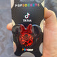 Hydra Mouse w/bow Shaker Phone Grip-Black