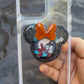 Lock-Shock-Barrel mouse w/Bow Shaker Phone Grip-Black